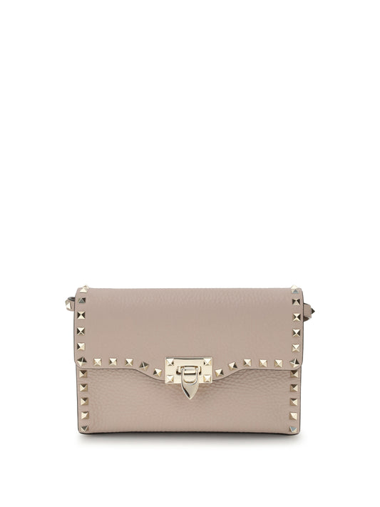 VALENTINO GARAVANI Rockstud leather Shoulder Bag