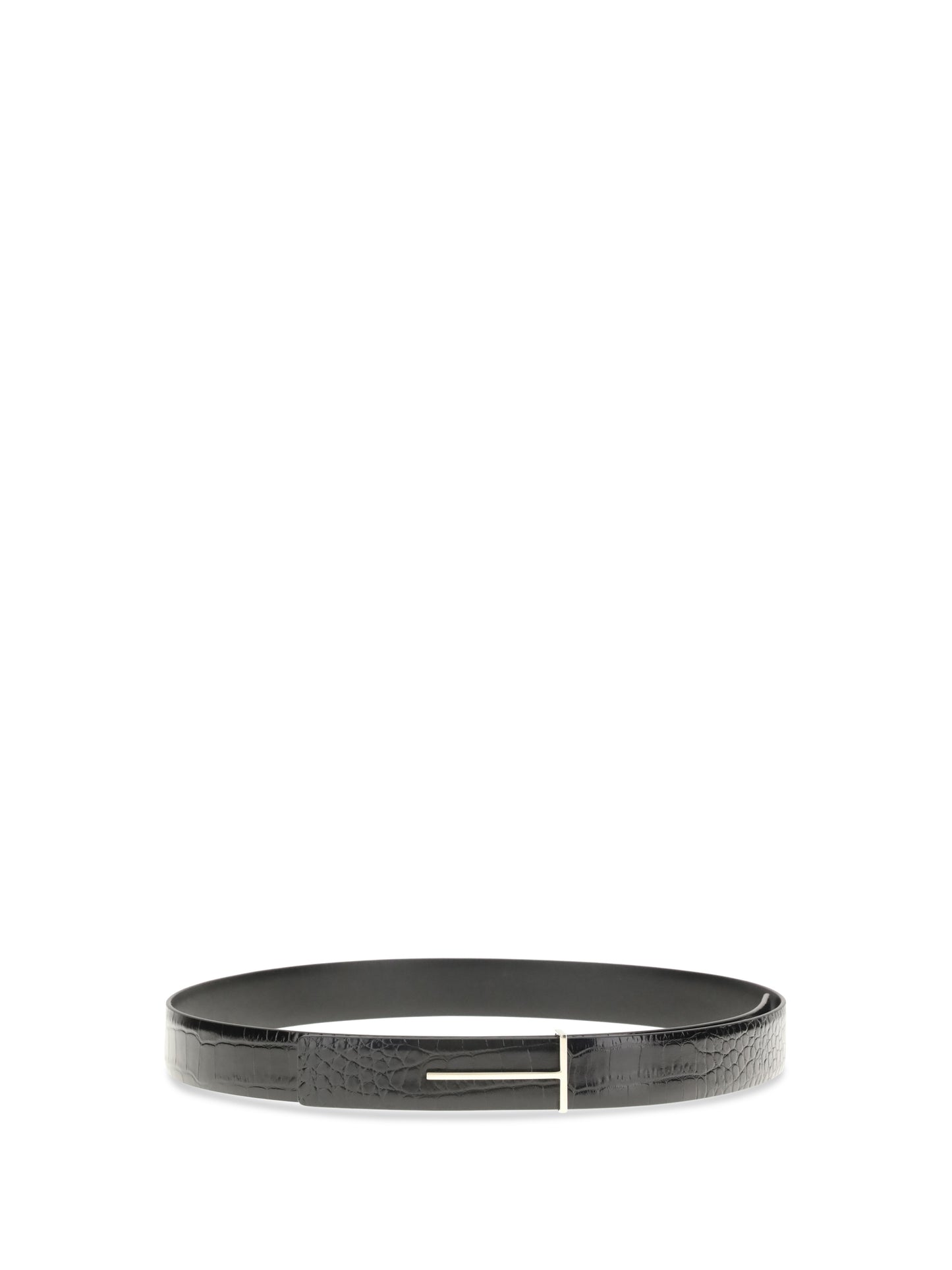 TOM FORD Crocodile-effect Belt