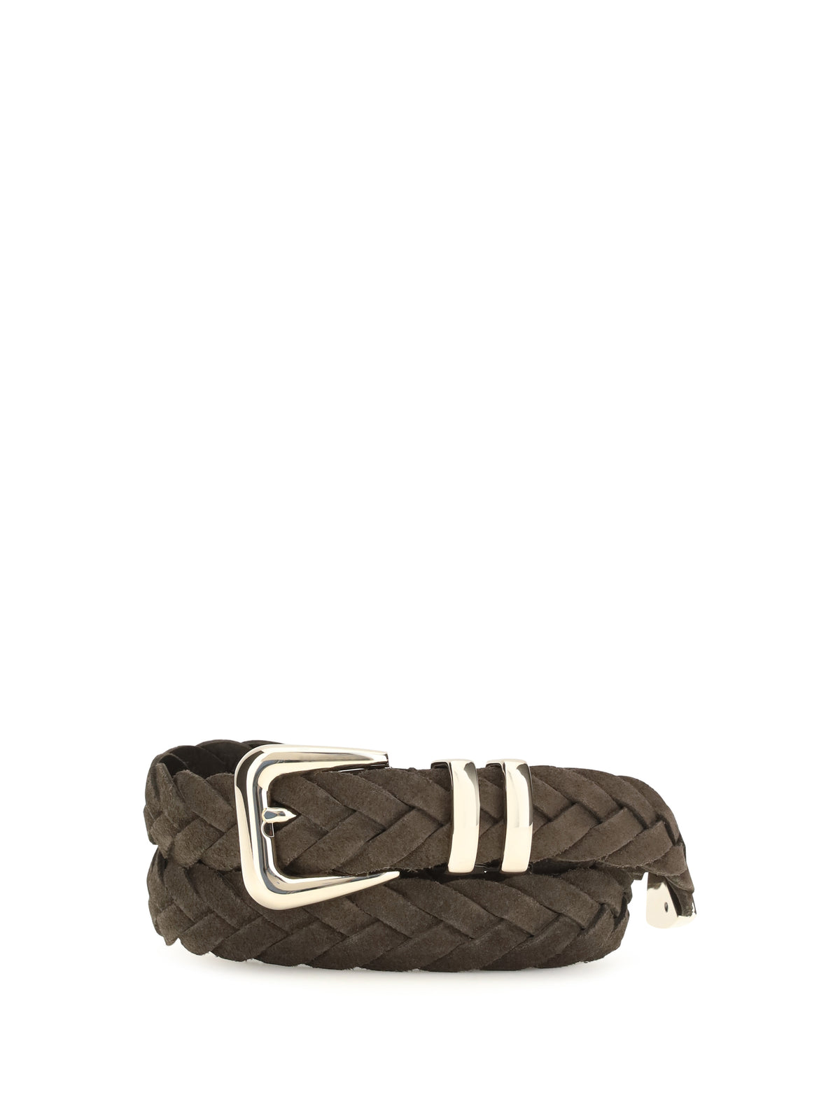 Brunello Cucinelli Leather woven Belt - Africa