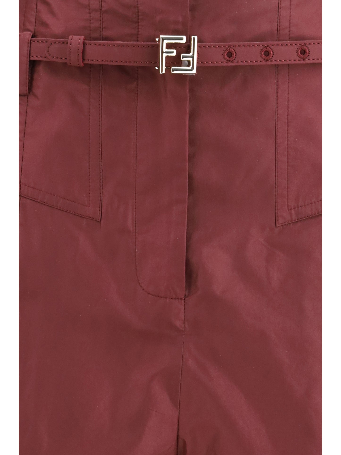 FENDI Taffeta silk Pants