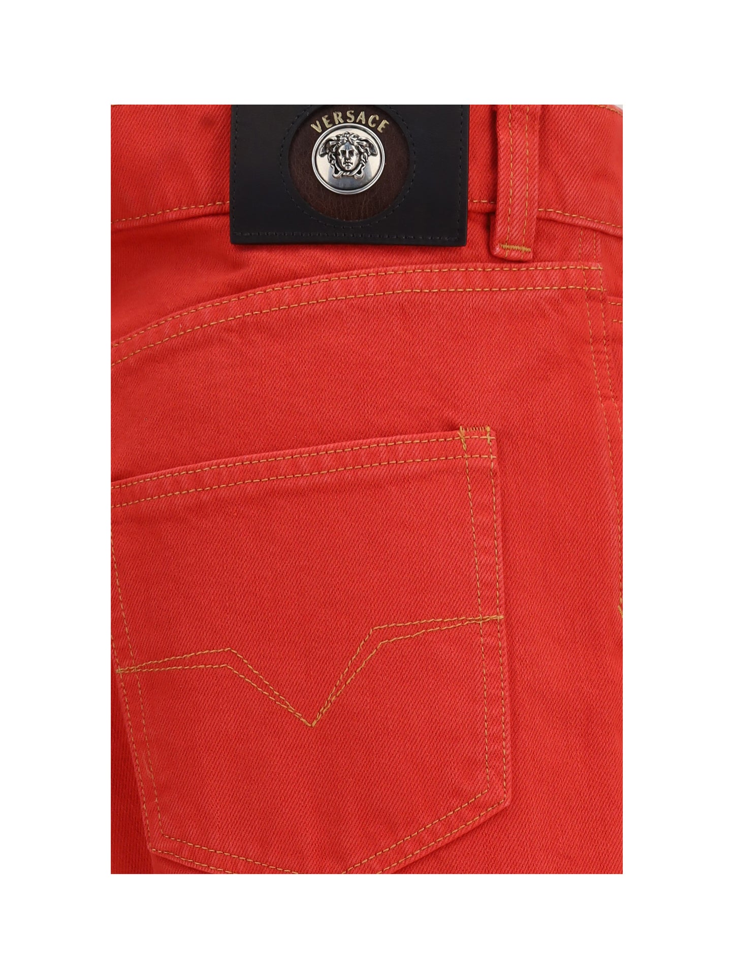 VERSACE Regular-fit cotton denim Jeans