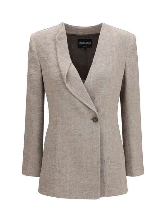 GIORGIO ARMANI Linen Blazer