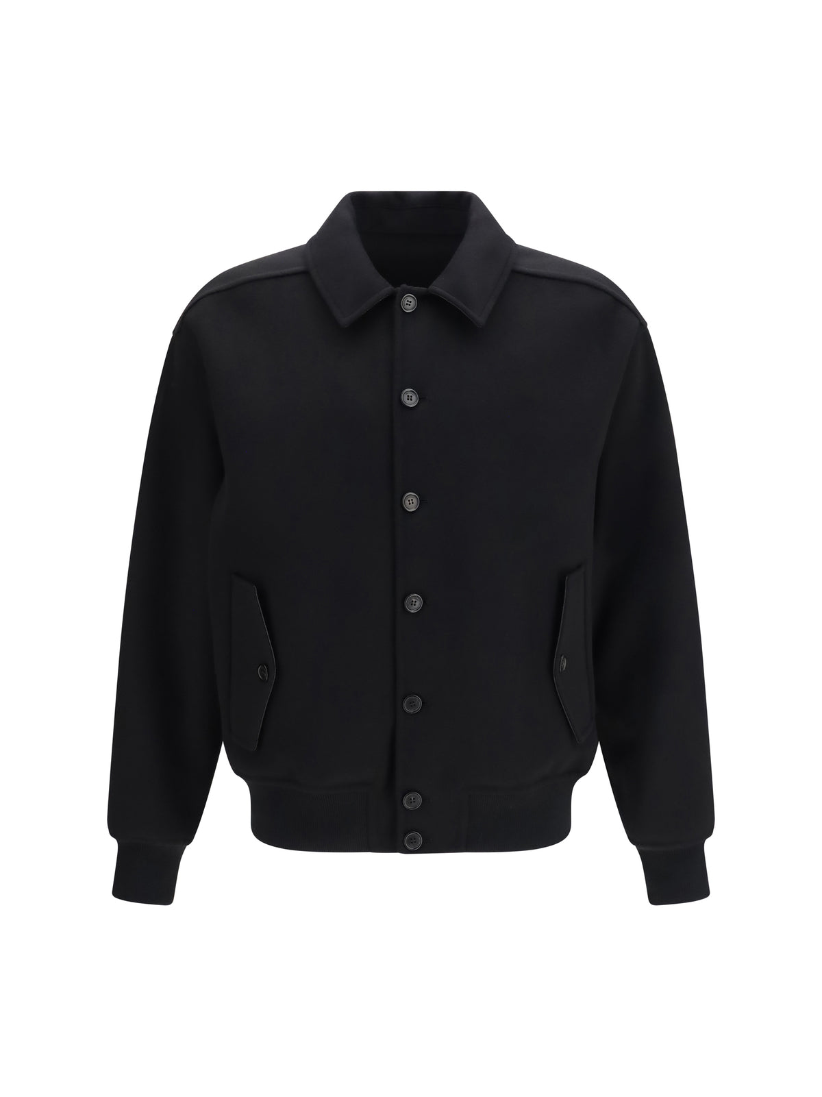 Ferragamo Wool and cashmere Jacket - Black