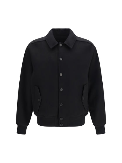 Ferragamo Wool and cashmere Jacket - Black