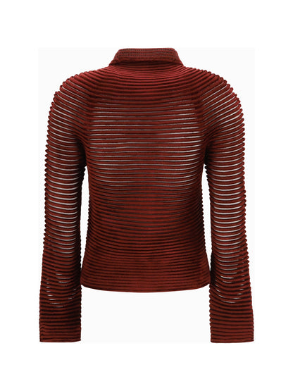 Giorgio Armani BLAZER JACKET - Burgundy/Fume
