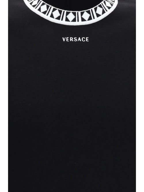 Versace Knit T-shirt - Black