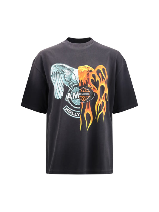 AMIRI Spliced Logo T-shirt