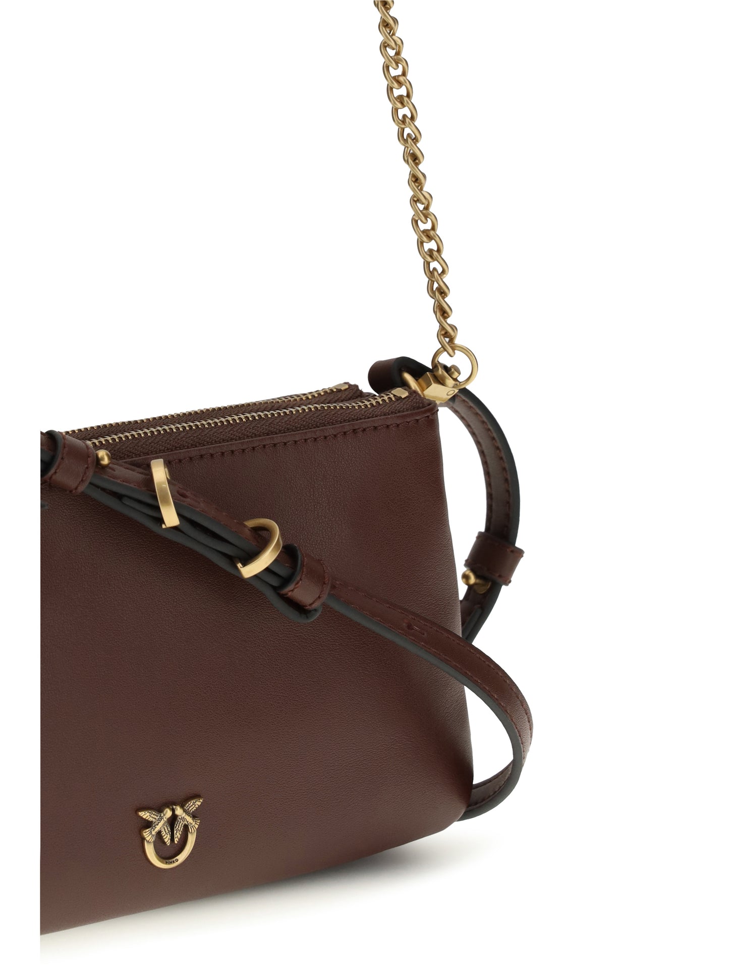 PINKO Mini Double Shoulder Bag