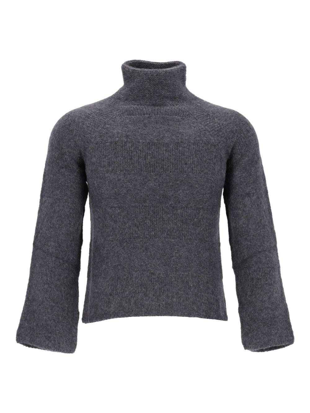 Emporio Armani High Neck Sweater - Grey