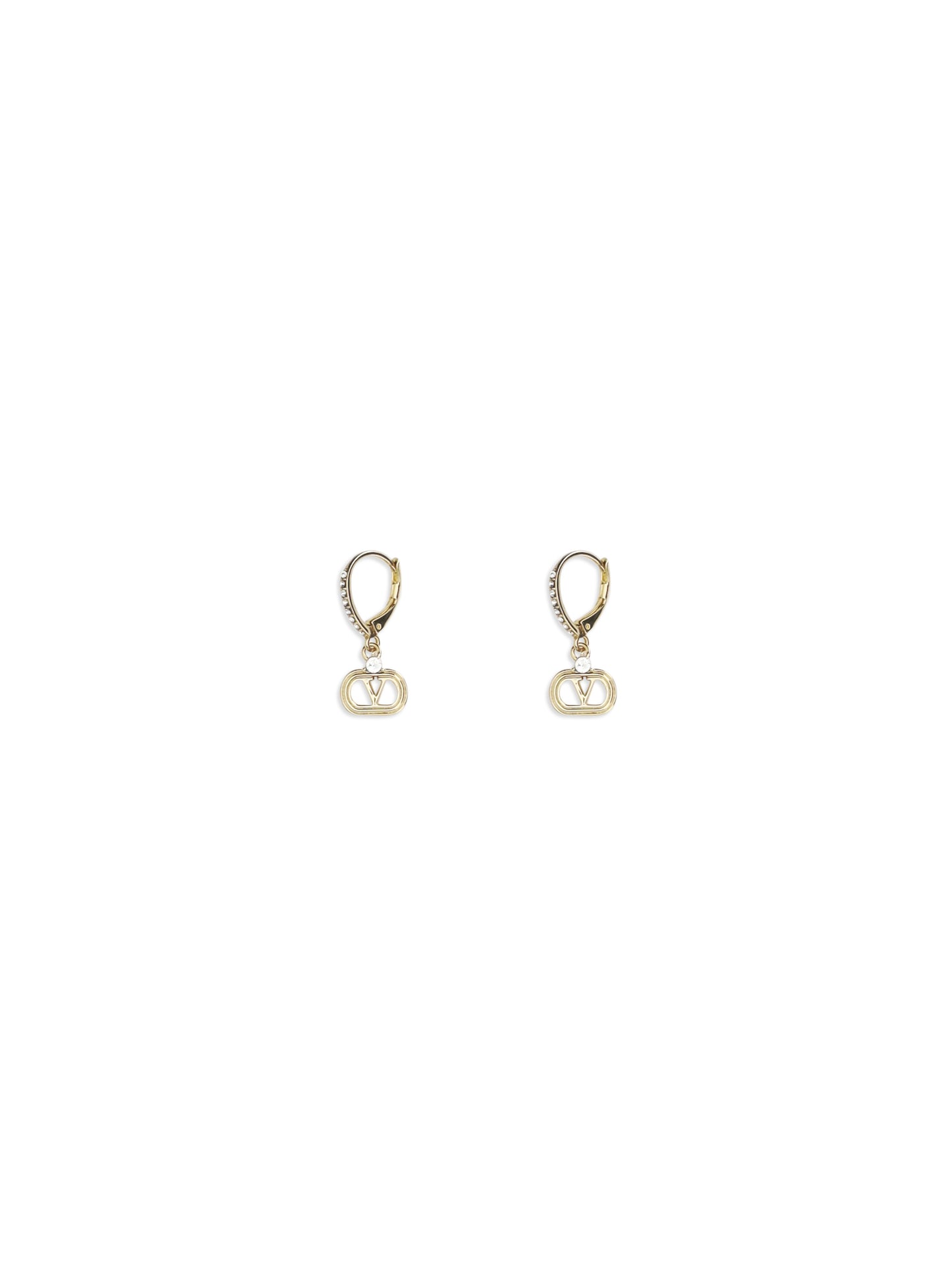 VALENTINO GARAVANI Ovalette Earrings in metal and Swarovski® crystals