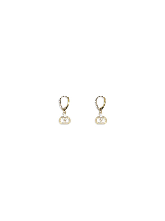 VALENTINO GARAVANI Ovalette Earrings in metal and Swarovski® crystals