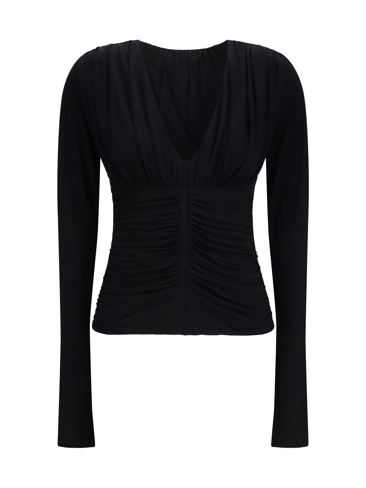 Max Mara Sportmax Beato long-sleeved Top - Black