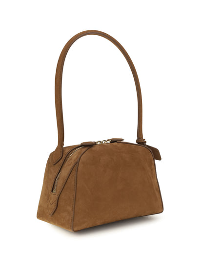 AlaïA Le Bouledogue Shoulder Bag small - Terre D'Ombre 2