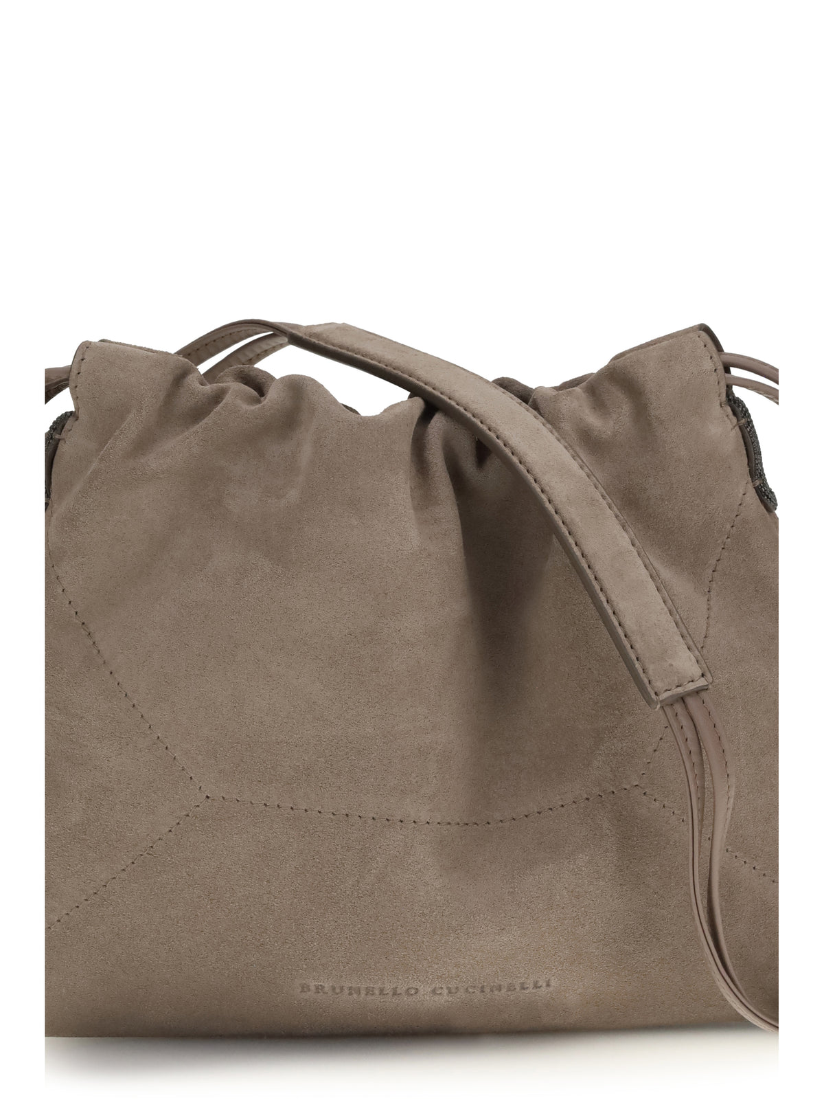 Brunello Cucinelli Suede Pouch - Shore