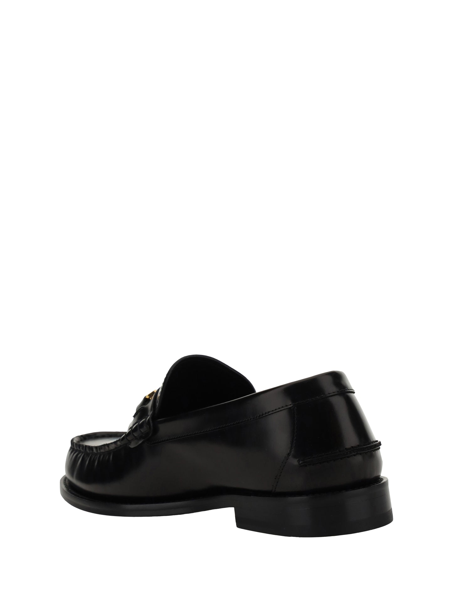 VERSACE Leather Loafers