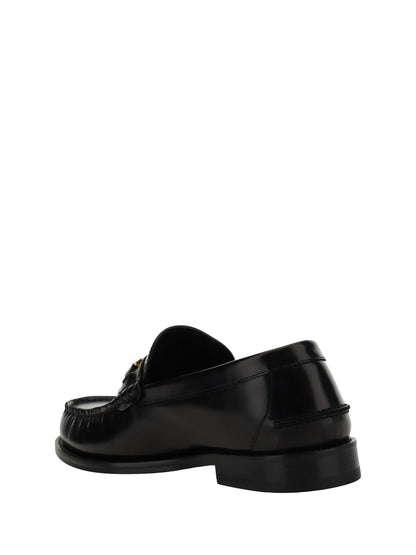 VERSACE Leather Loafers