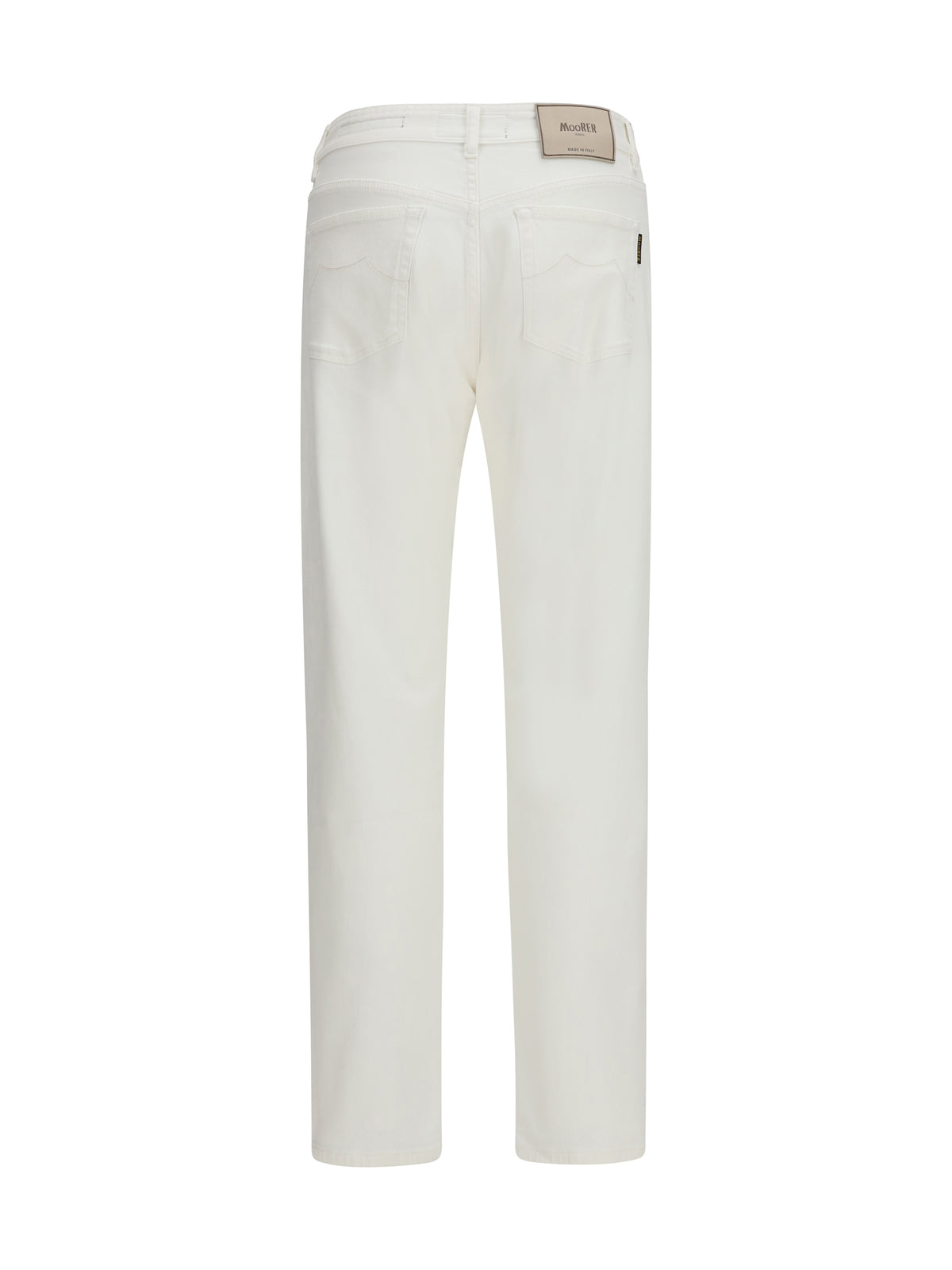 Moorer Milton-15 Jeans - White