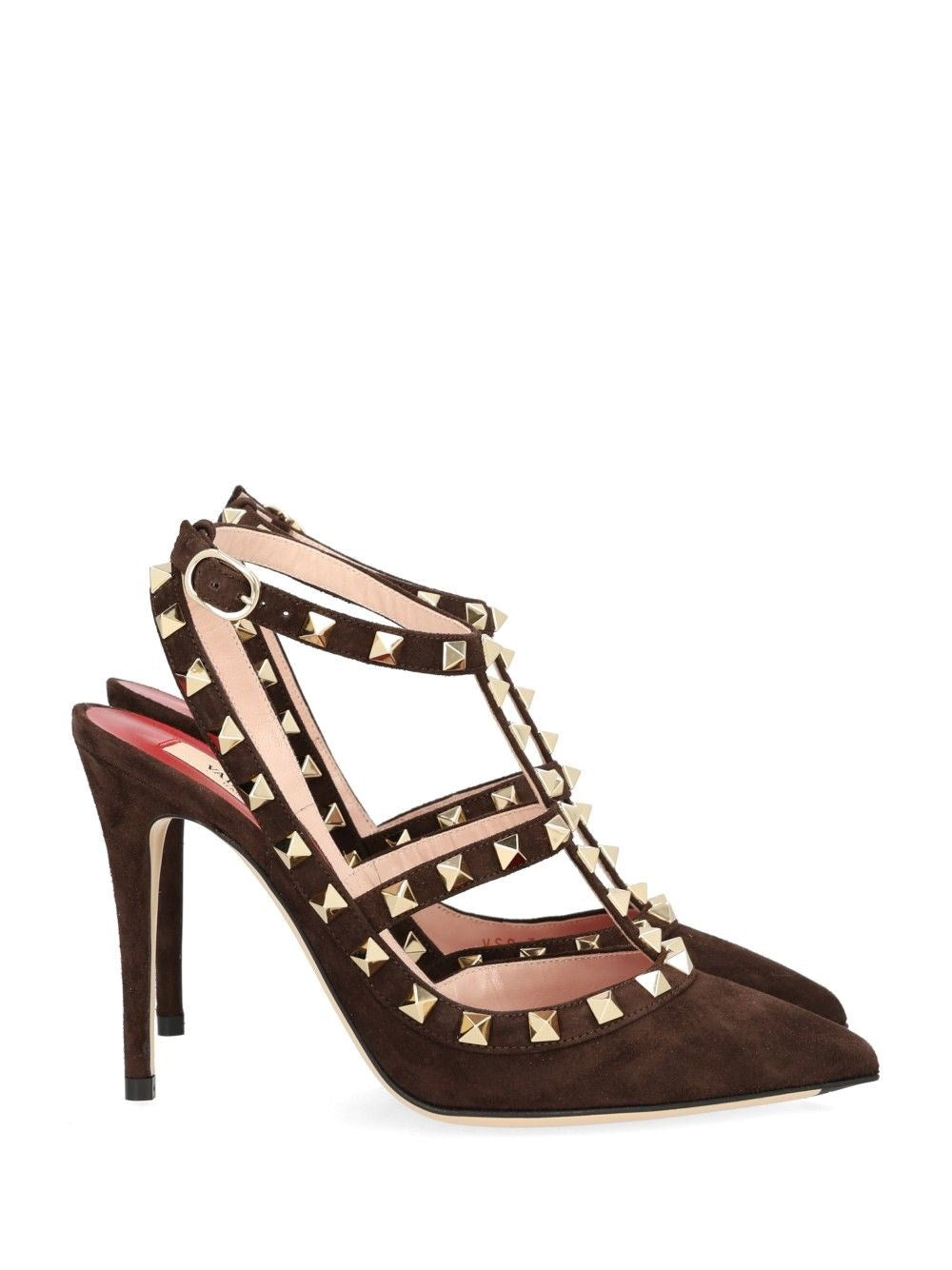 Valentino Garavani "Rockstud" Pumps - Brown