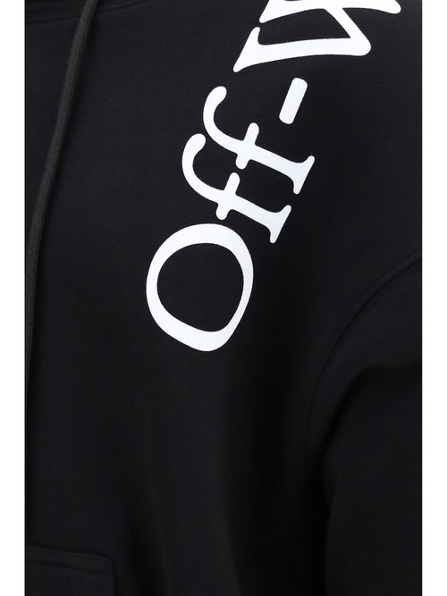 Off-White Vertical Bookish Skate Hoodie - Black