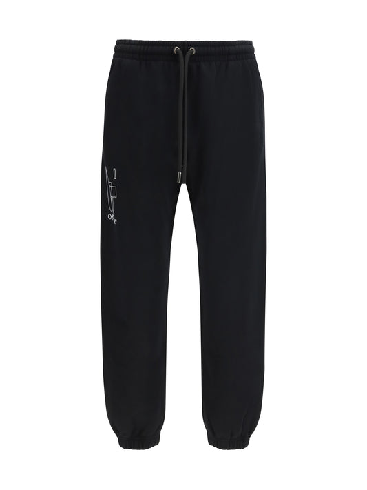 OFF-WHITE Arrow cuffed Sweatpants