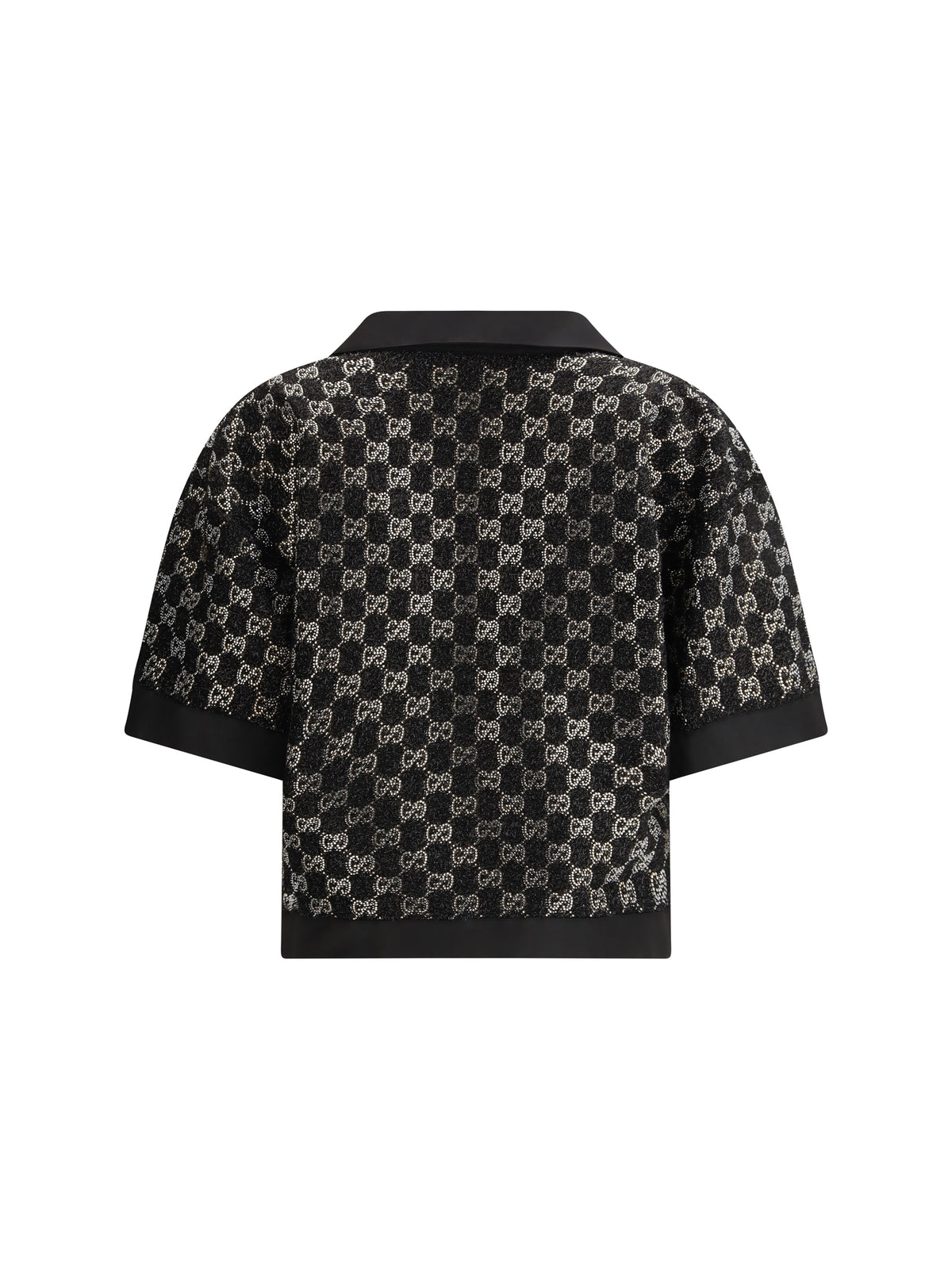 Gucci Wool lamé tweed Top - Black