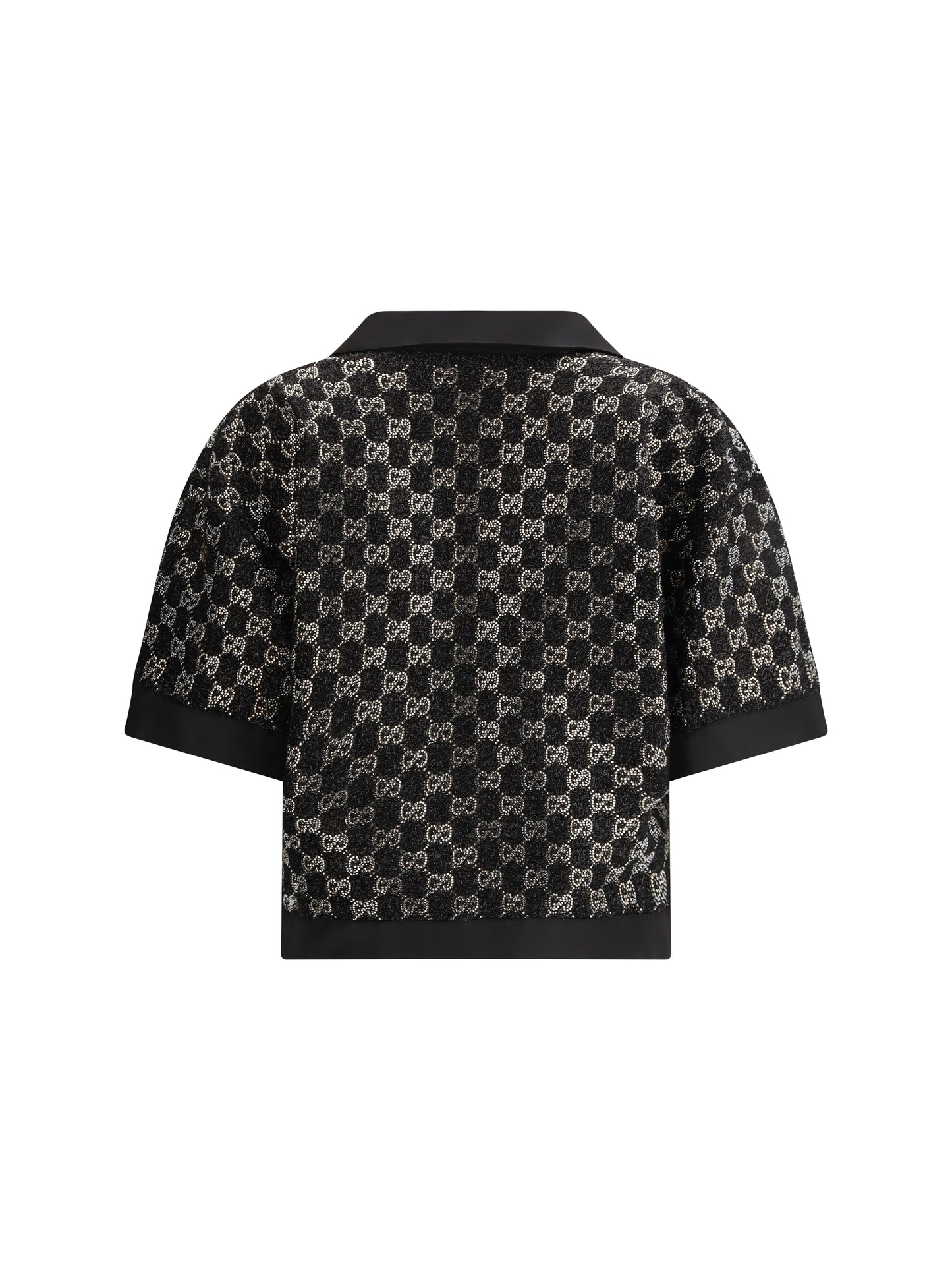 GUCCI Wool lamé tweed Top