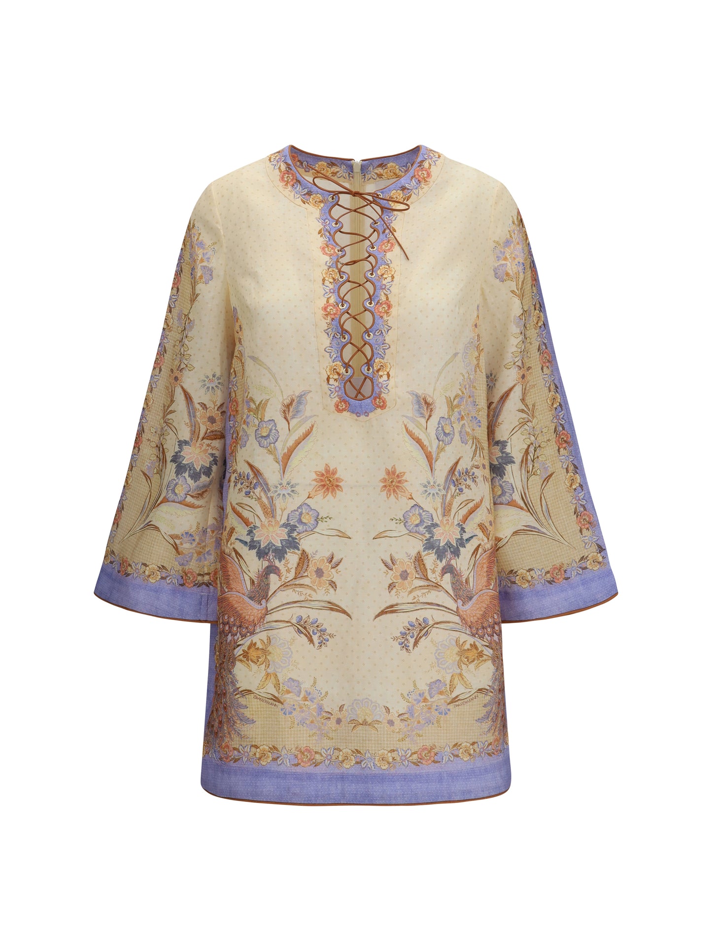 ZIMMERMANN Indra floral tunic Dress