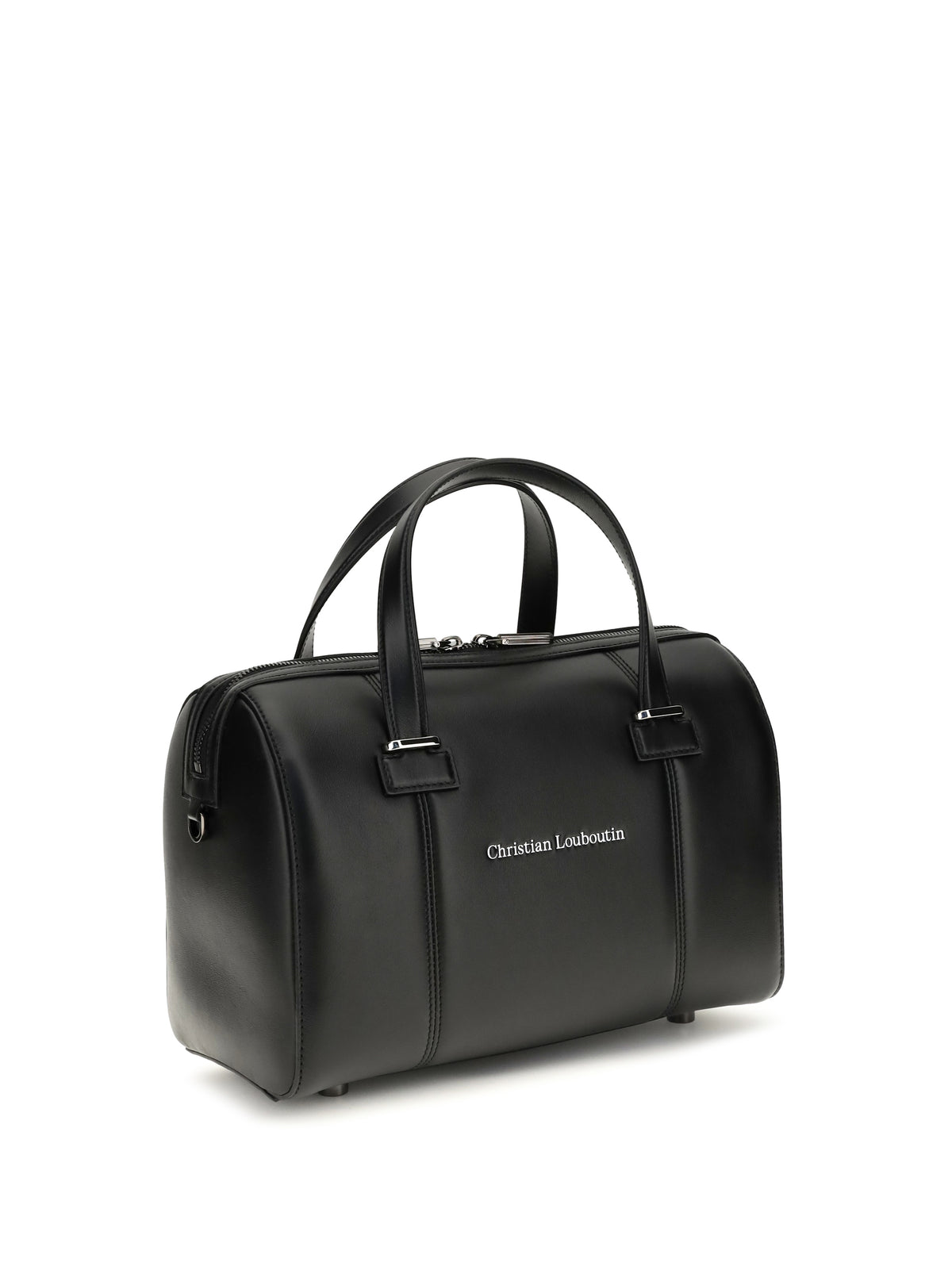 Christian Louboutin Small Tactical leather Handbag - Black