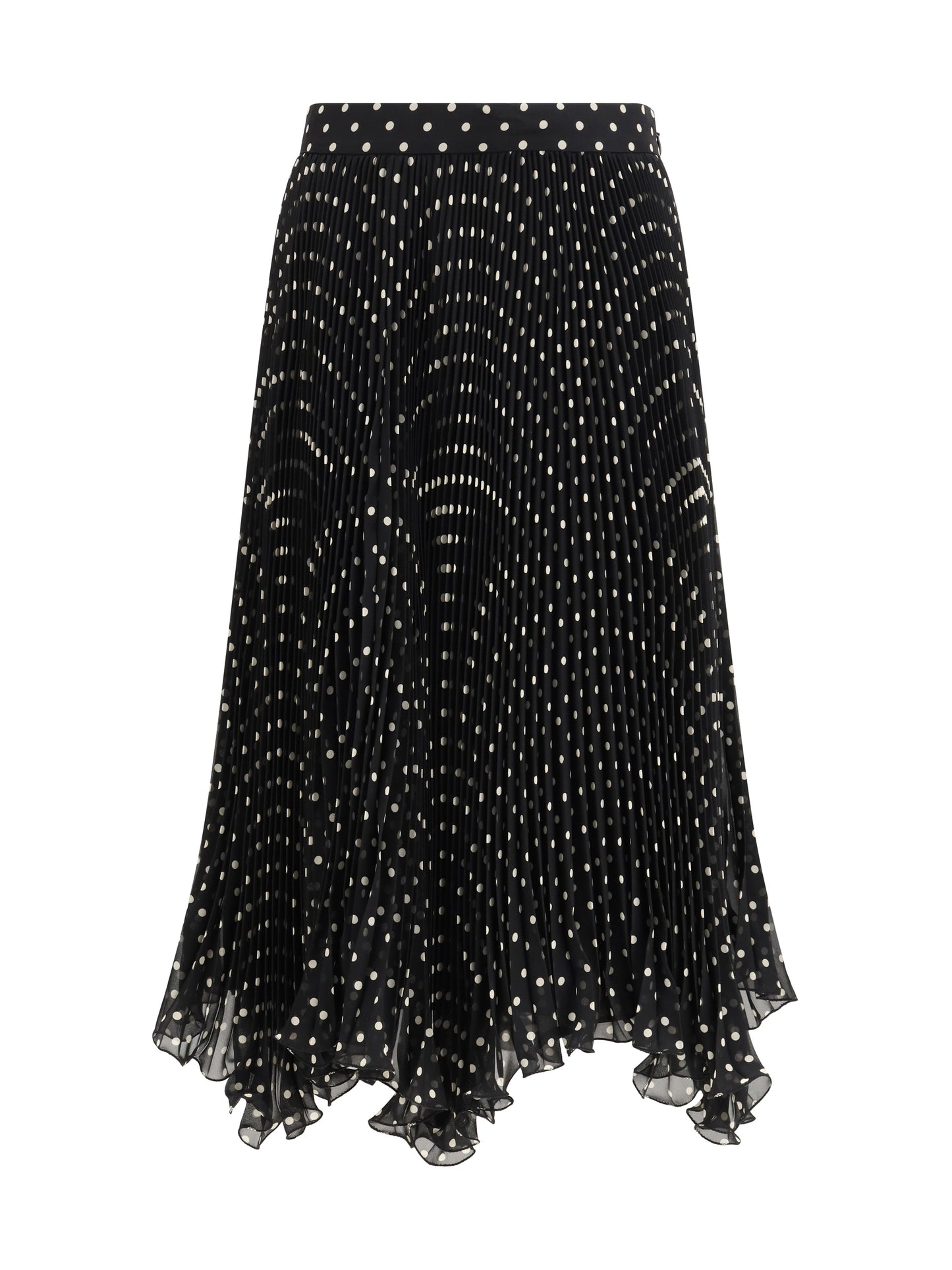 VALENTINO Polka-dot silk Skirt