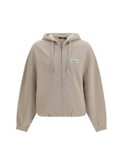 Jacquemus Le Montaigne Hooded Sweatshirt - Beige