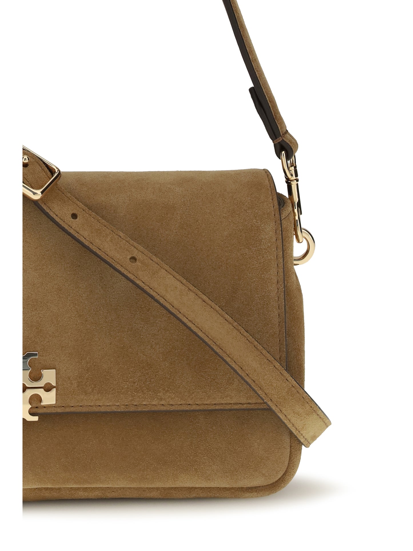 TORY BURCH Charlie Mini suede Shoulder Bag