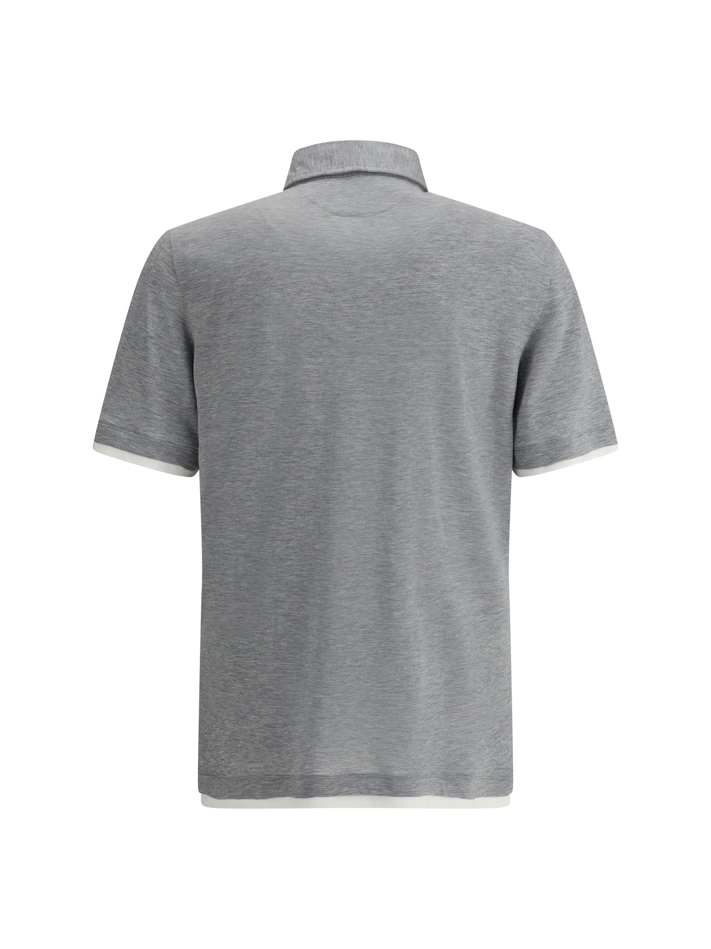 BRUNELLO CUCINELLI Silk Polo Shirt