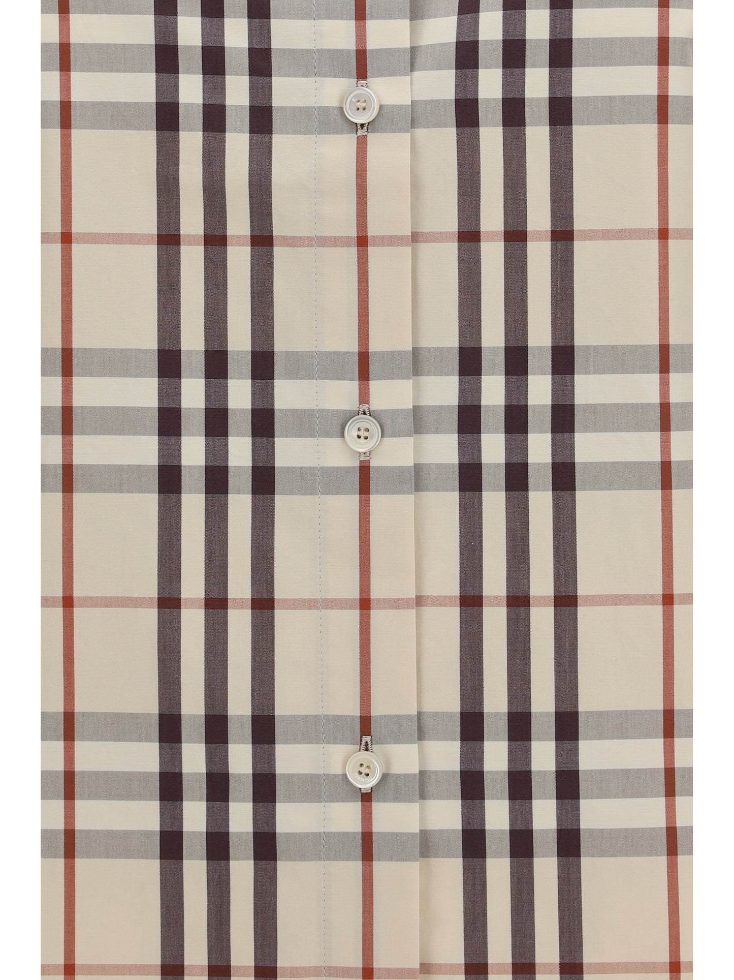 BURBERRY Regular fit check cotton Shirt