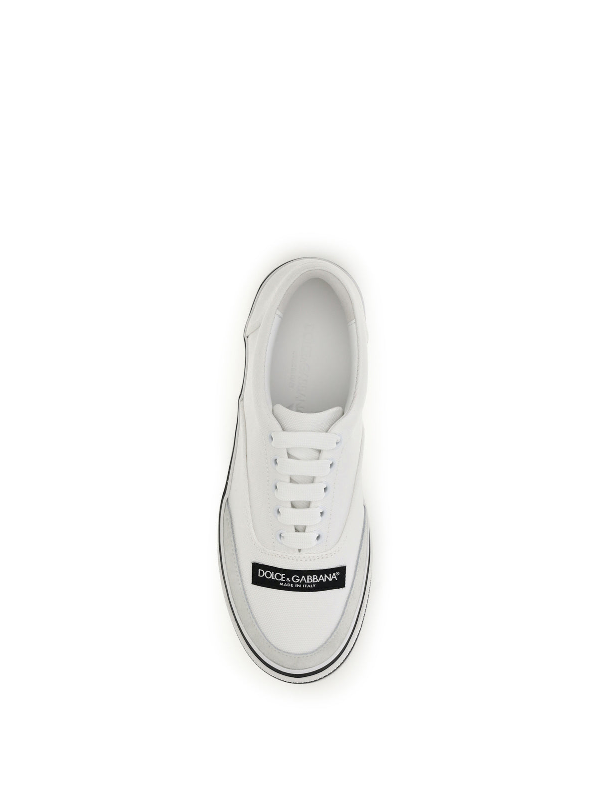 Dolce & Gabbana Sailing canvas Sneakers - White/Cream