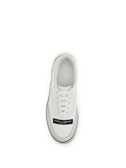 Dolce & Gabbana Sailing canvas Sneakers - White/Cream