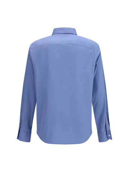 VALENTINO Lightweight cotton Shirt with VGold