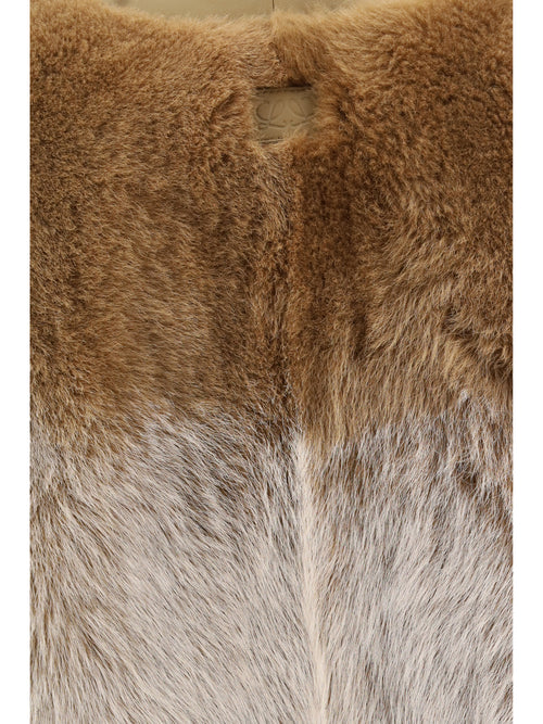 Loewe Shearling Jacket - Camel