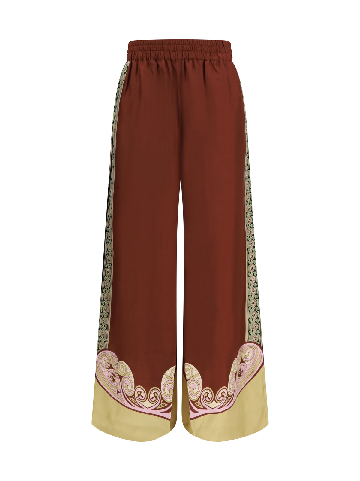 La Double J Palazzo Pants - Kells Swirl Placée