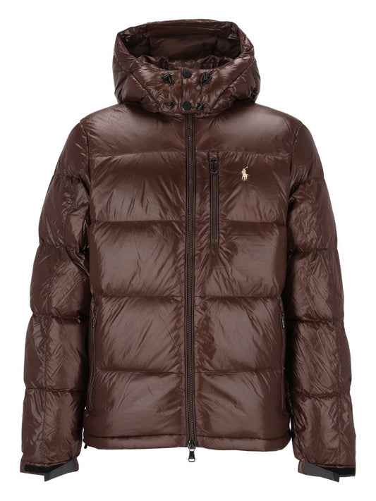 Polo Ralph Lauren "Gorham" Short Down Jacket - Brown