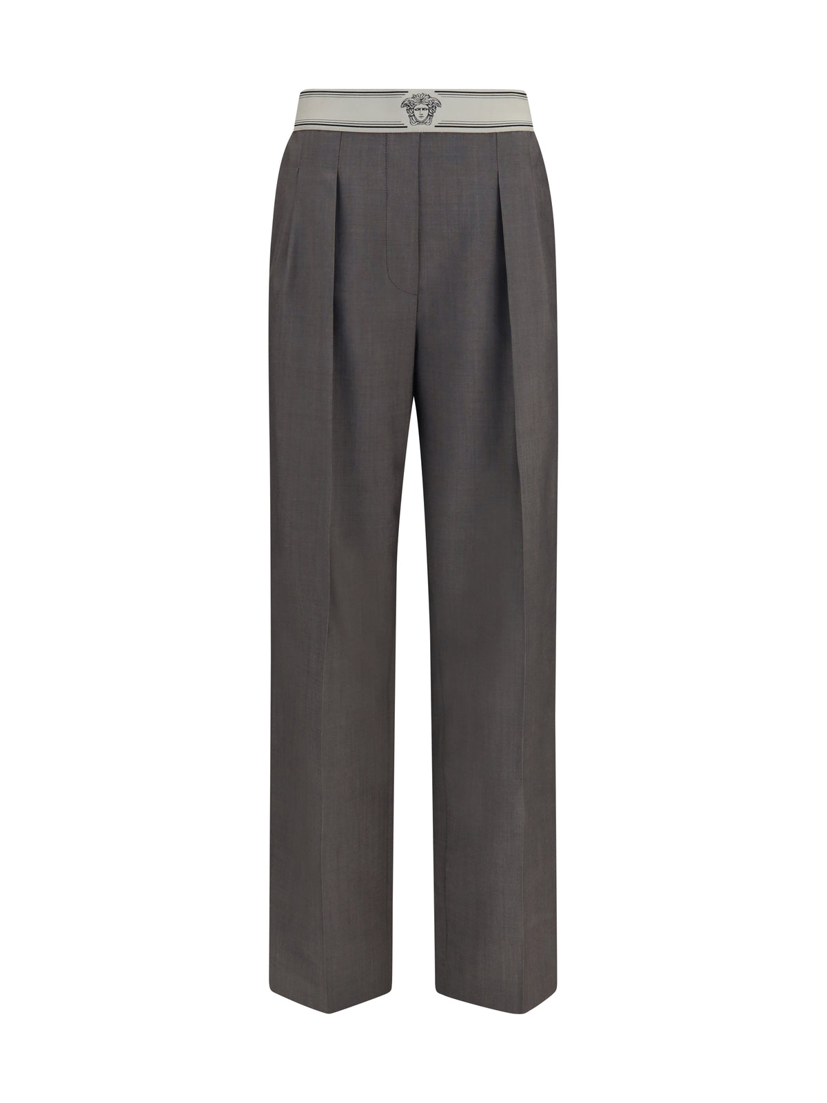 Versace Wool and mohair Pants - Cold Grey