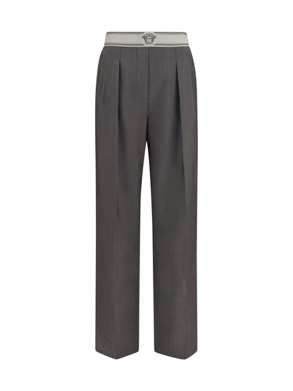 Versace Wool and mohair Pants - Cold Grey