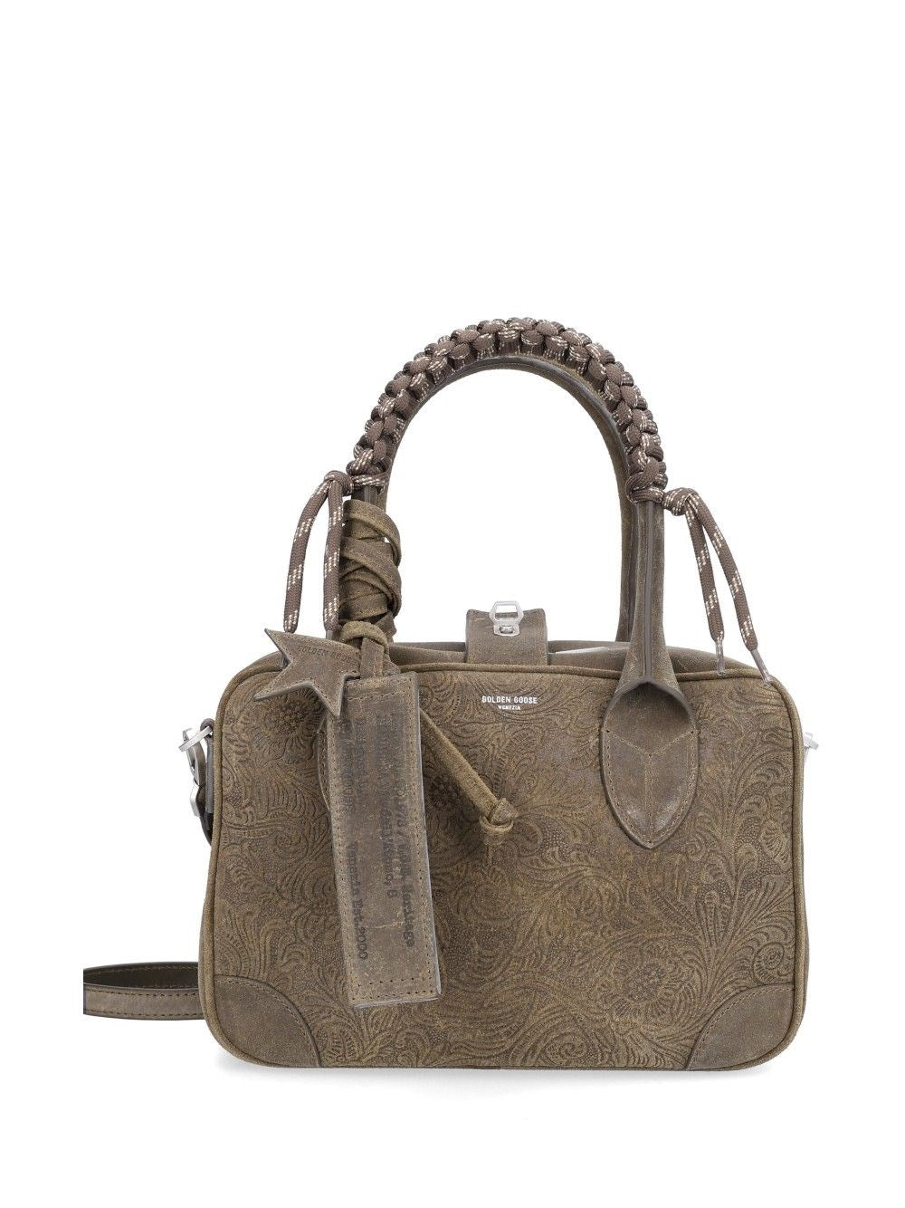 Golden Goose "Vita Bag" In Suede - Green