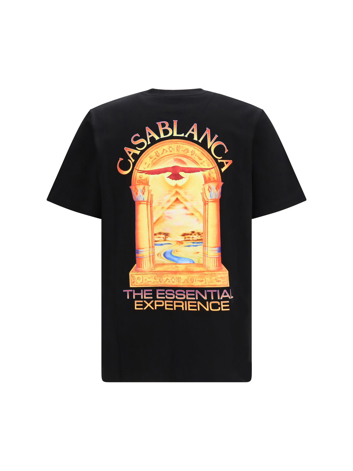 Casablanca Hermons Mirage Arch print T-shirt - Black