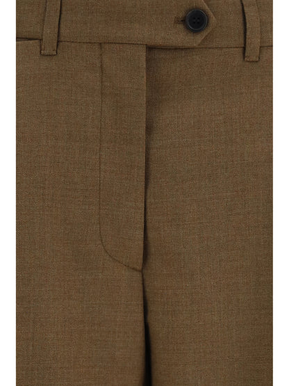 Prada Tailored wool Pants - Tobacco