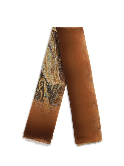 Etro Orfeo modal Scarf - Printed F.Do Arancio