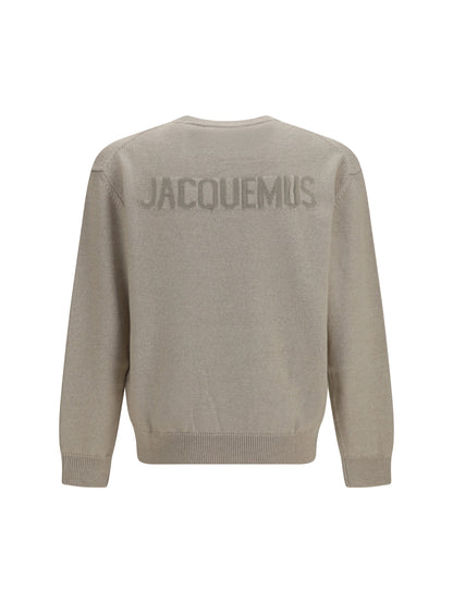 Jacquemus La Maille Moulin Sweater - Light Beige