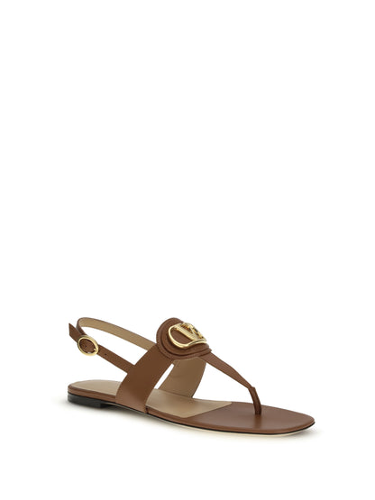 VALENTINO GARAVANI Leather thong Sandals