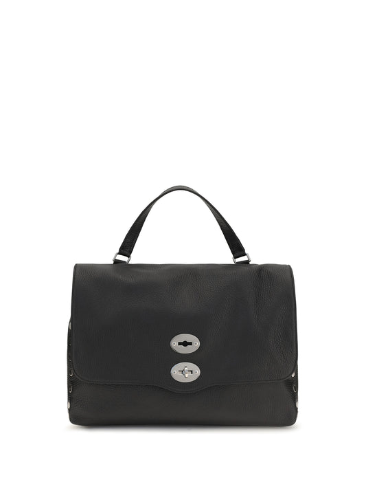 Zanellato Medium Postina Daily Handbag - Black Black