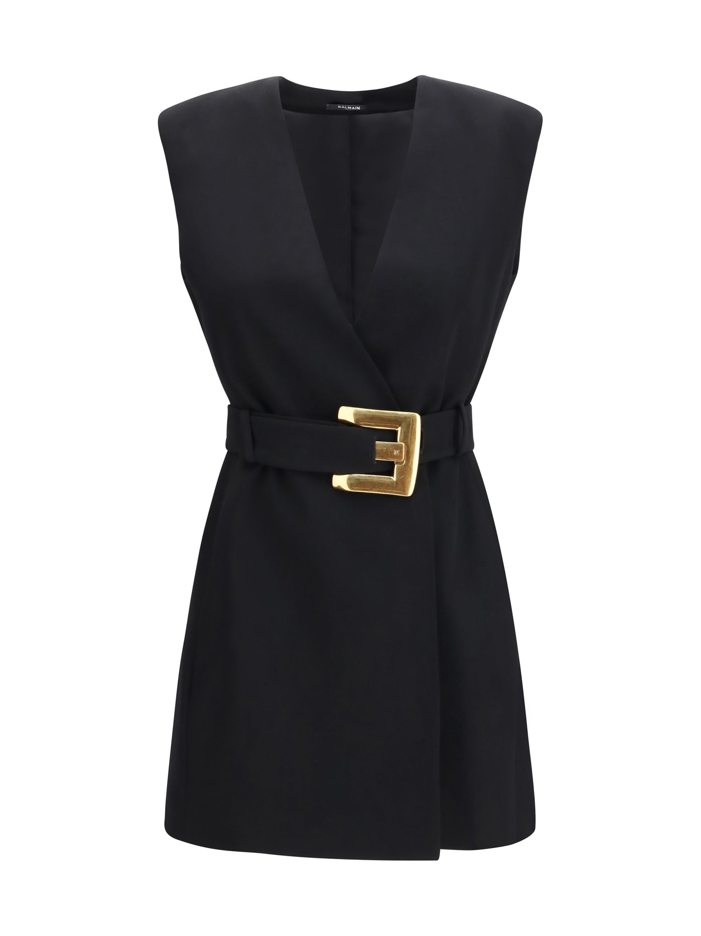BALMAIN Short wrap Dress