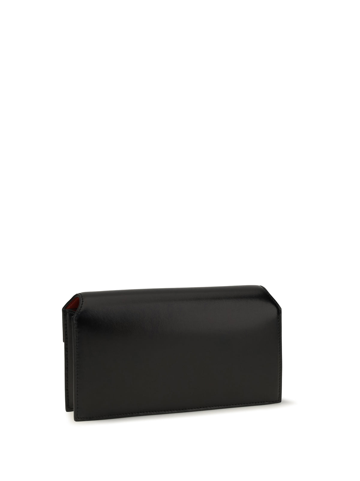 Givenchy Antigona Box leather pouch with chain - Black